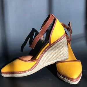 Bright Yellow Charles David Wedges